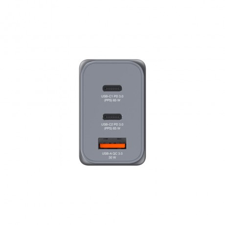 Verbatim GNC-65 GaN 65W 3 Port Wall Charger