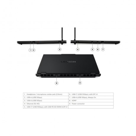 Lenovo Legion 5 15IRX10 (83LY004DMJ) Laptop | Intel Core i7-14700HX