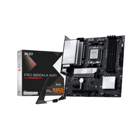 MSI PRO B850M-A WIFI mATX Motherboard