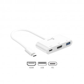 J5create USB-C to HDMI™ & USB 3.0 with Power Delivery
