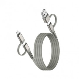 Mazer InfiniteLink COBRA Q Magnetic 4-in-1 Charging Cable